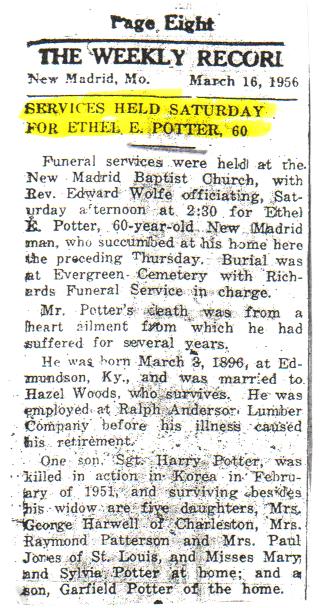 newspaper obit