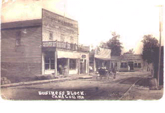 Canalou business block